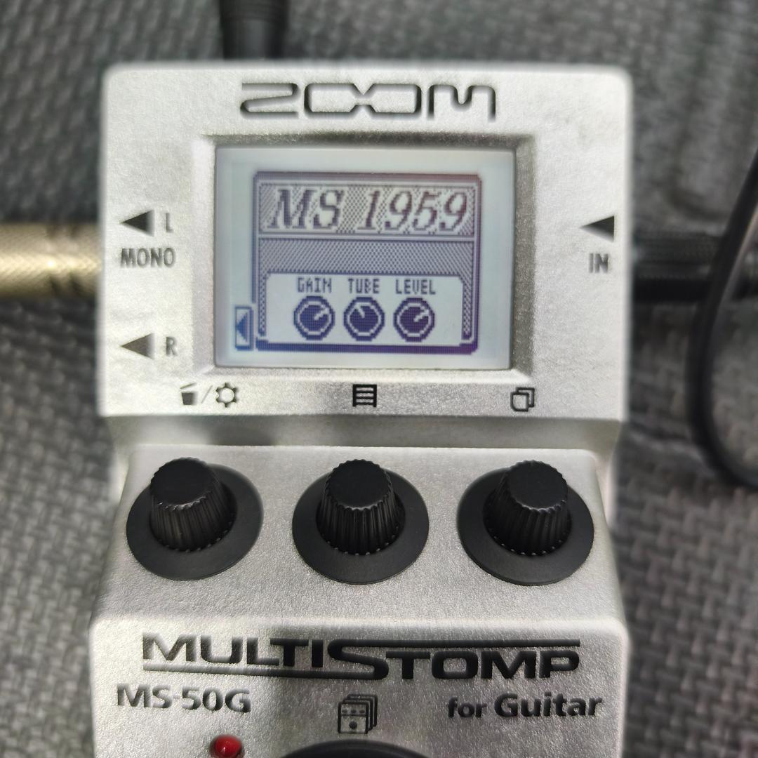 ZOOM MS-50G MultiStomp ギター用マルチエフェクター 美品
