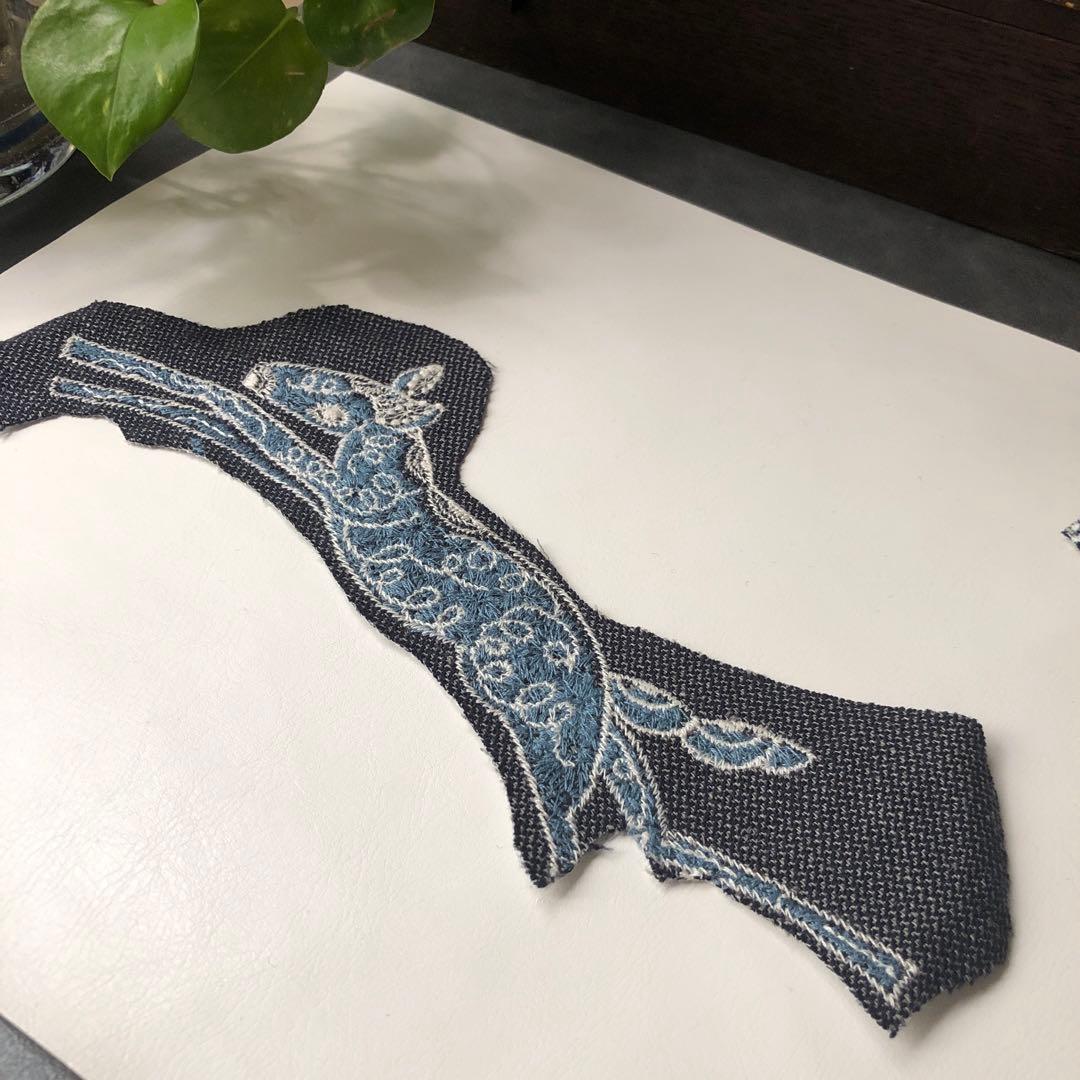 刺繍柄ハギレ/ミナペルホネン