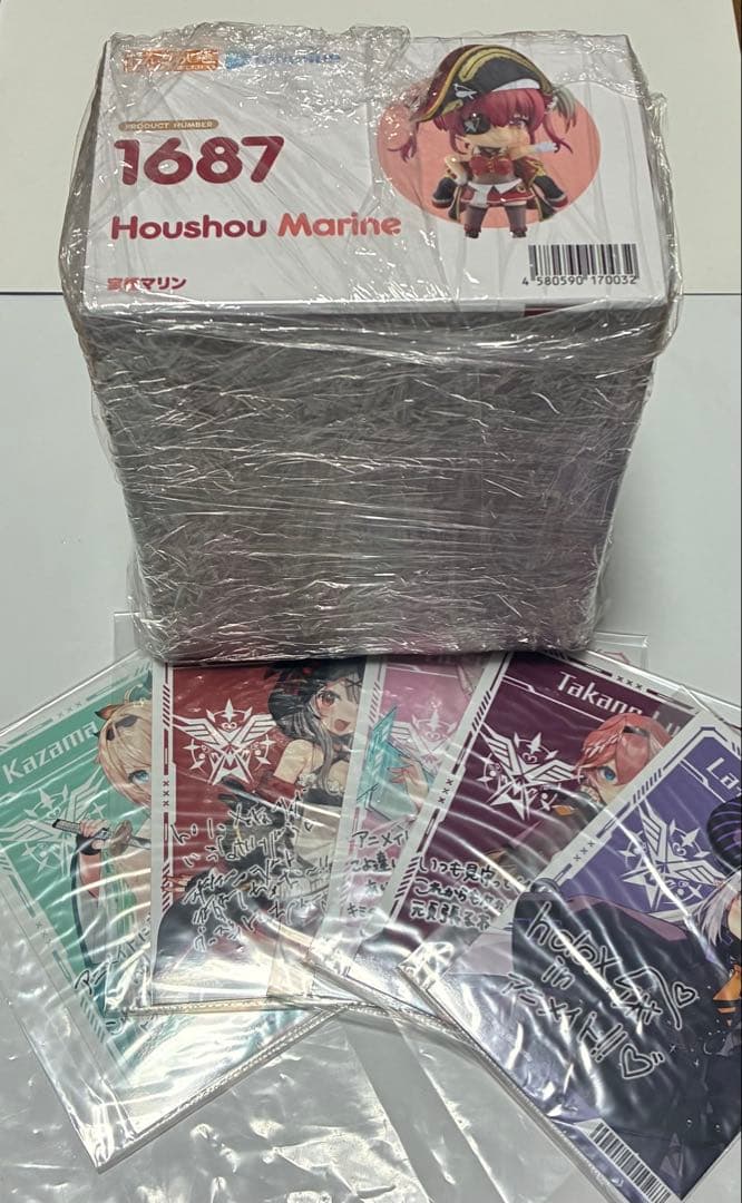 ねんどろいど ホロライブ 宝鐘マリン 1687 アニメイト特典ポストカード付き