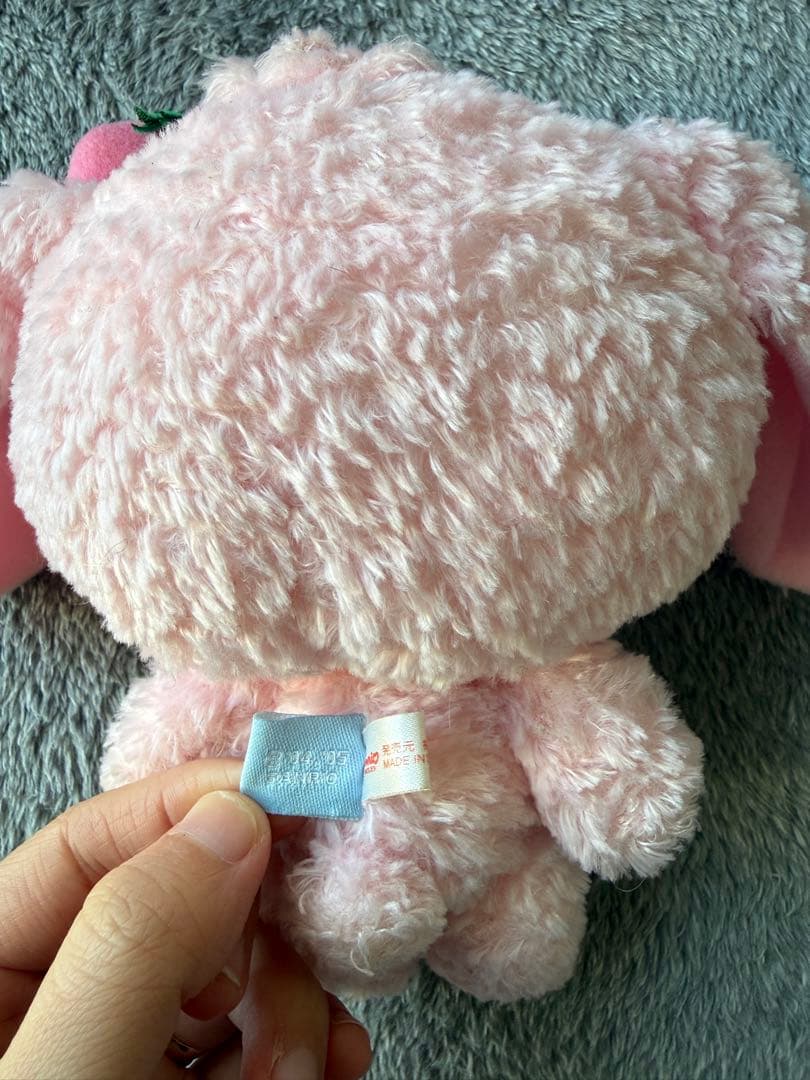 お値下げ【美品・レア】シュガーバニーズ ストロベリーうさ　ぬいぐるみ　当時品