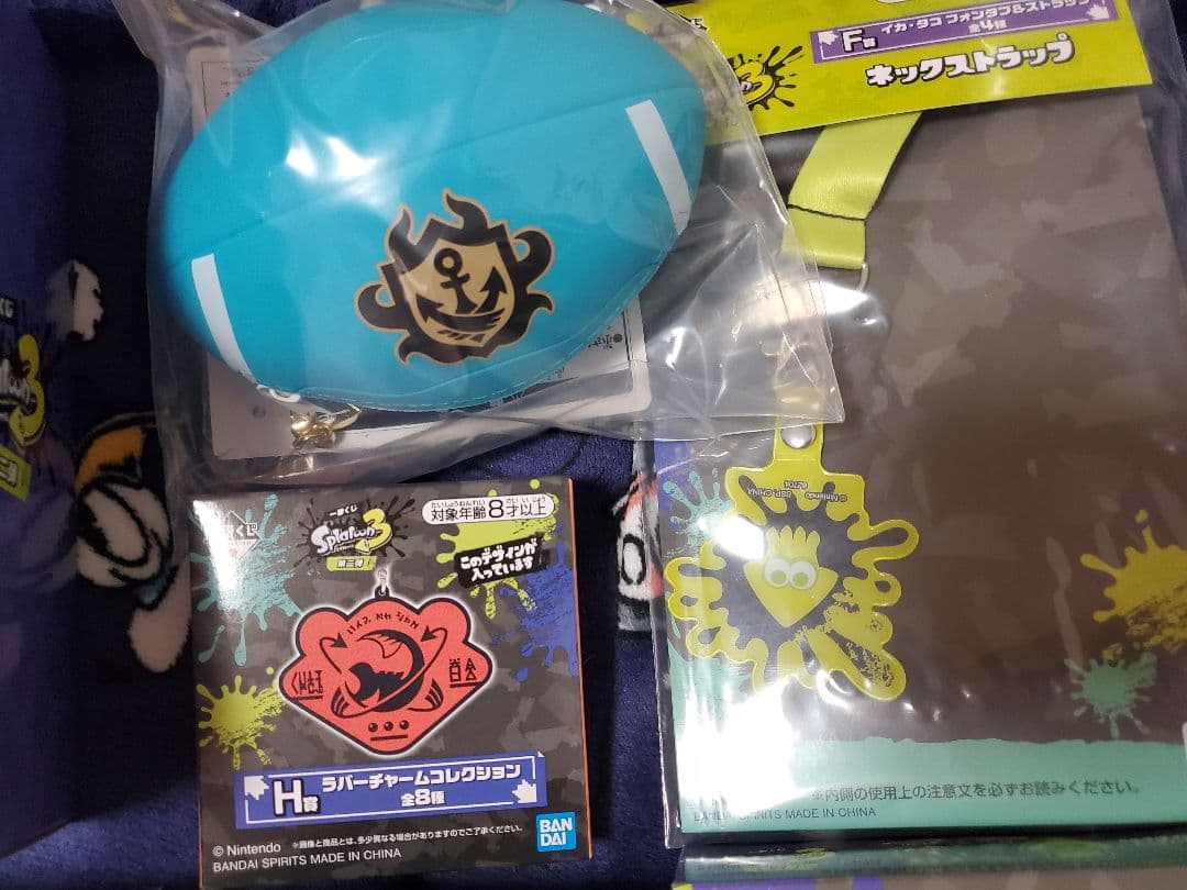 スプラトゥーン3　一番くじ　アラームクロック　シリコンケース