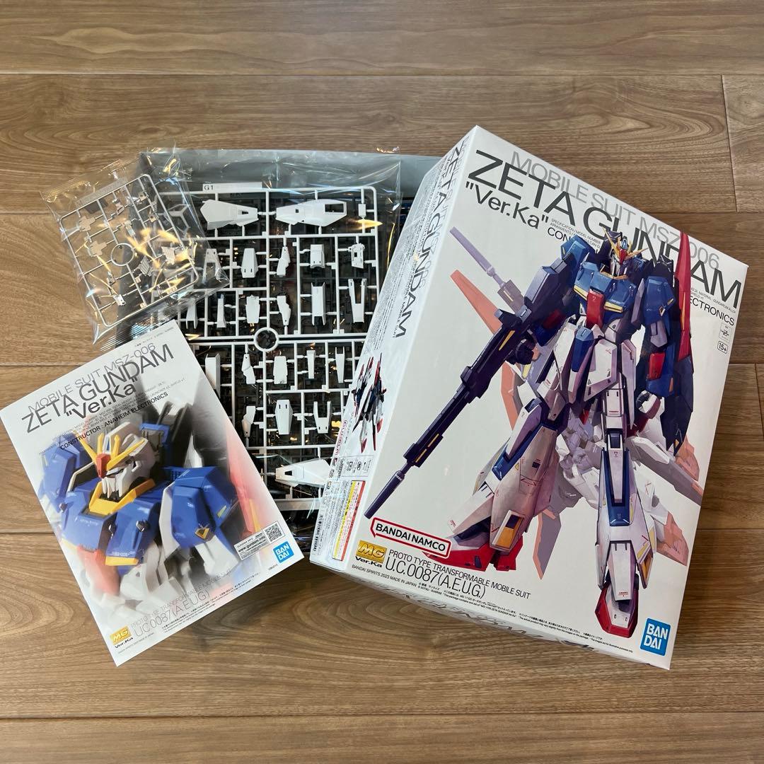 全塗装完成品 MG ゼータガンダム Ver.Ka 【グラデーション塗装】