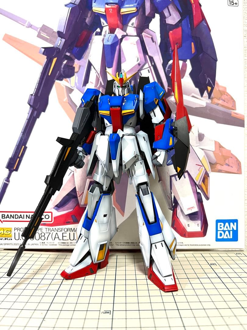 全塗装完成品 MG ゼータガンダム Ver.Ka 【グラデーション塗装】