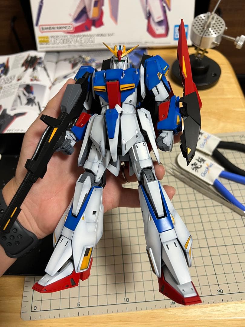 全塗装完成品 MG ゼータガンダム Ver.Ka 【グラデーション塗装】