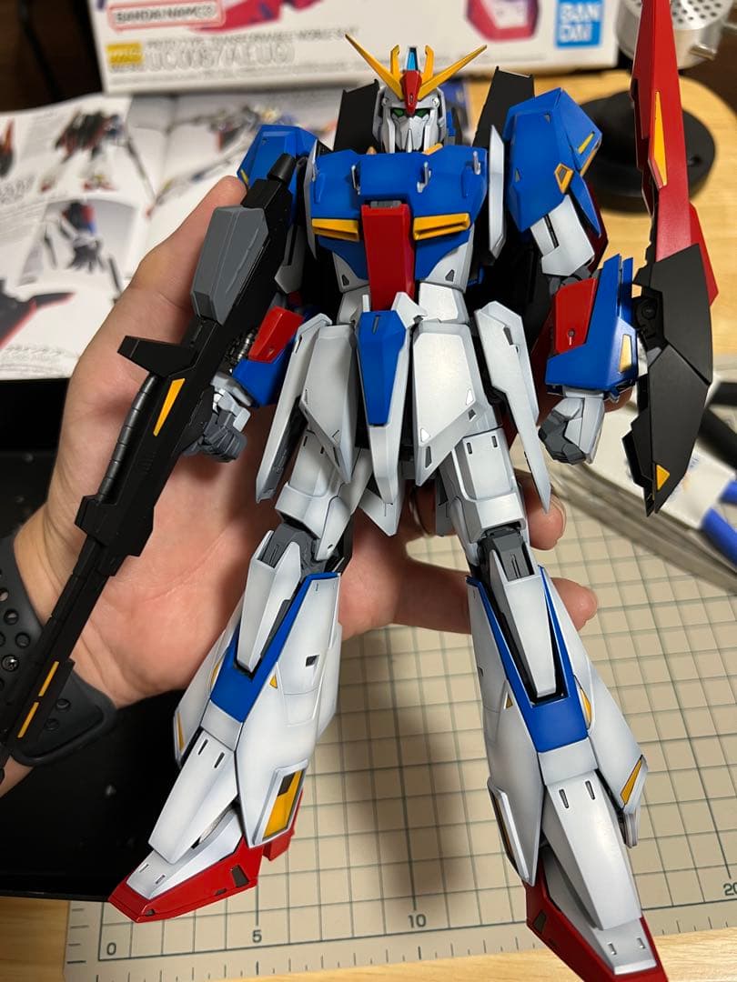 全塗装完成品 MG ゼータガンダム Ver.Ka 【グラデーション塗装】
