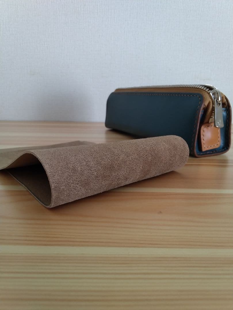 ペンケース　ハンドメイド　牛革
