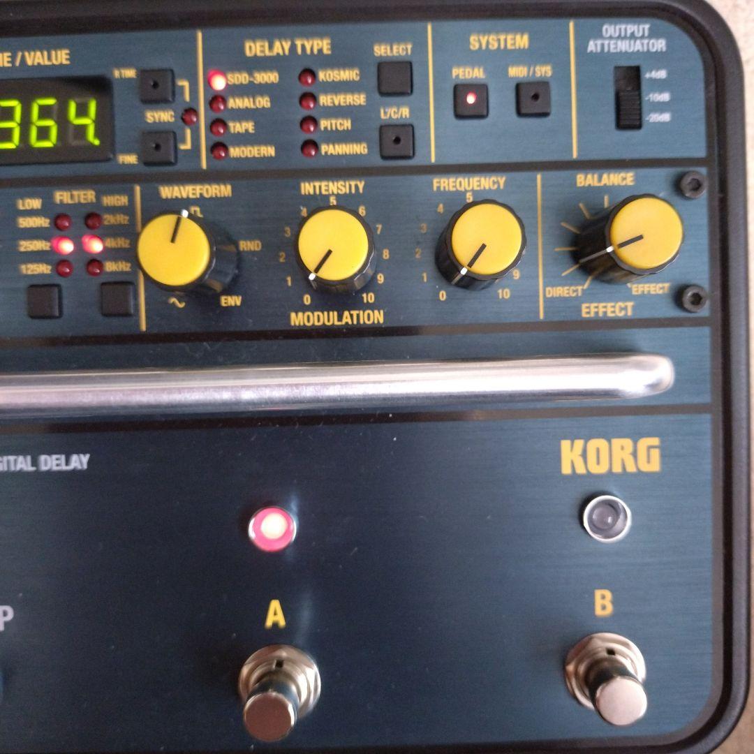 KORG SDD-3000 PEDAL デジタルディレイ