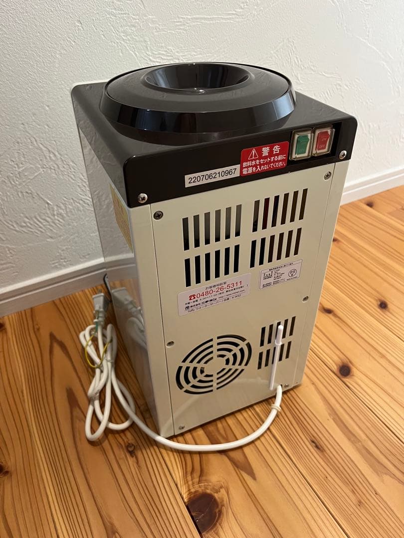 トフィー Toffy ウォーターサーバー 卓上型温冷両用タイプ（動作確認済み）