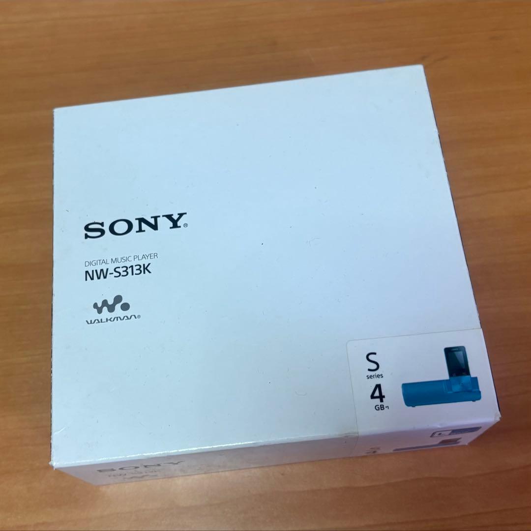 SONY ウォークマン Sシリーズ NW-S313K(B) 4GB 説明書付き
