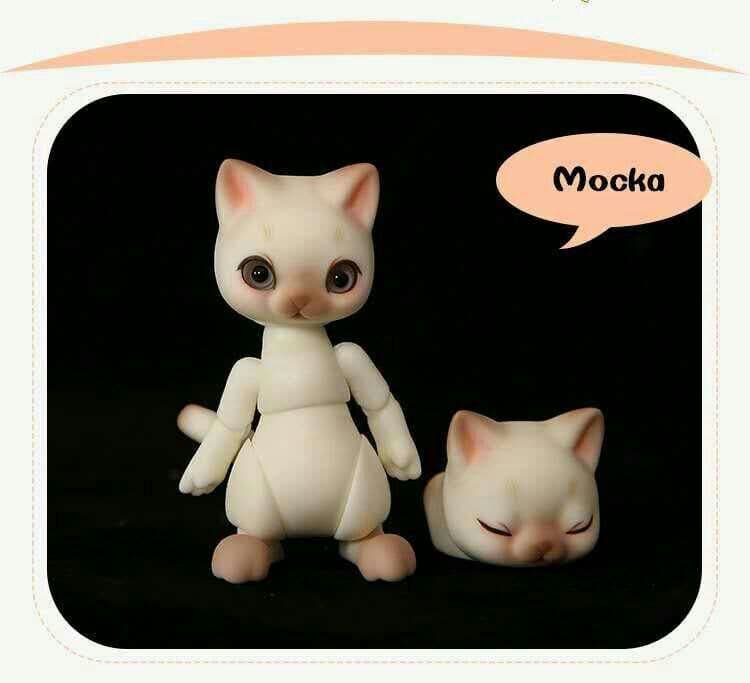 Cococoring Mocka 12分bjdペットミルク猫 球形関節人形4