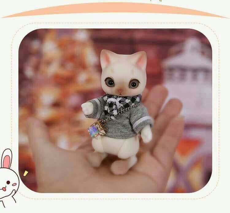 Cococoring Mocka 12分bjdペットミルク猫 球形関節人形4