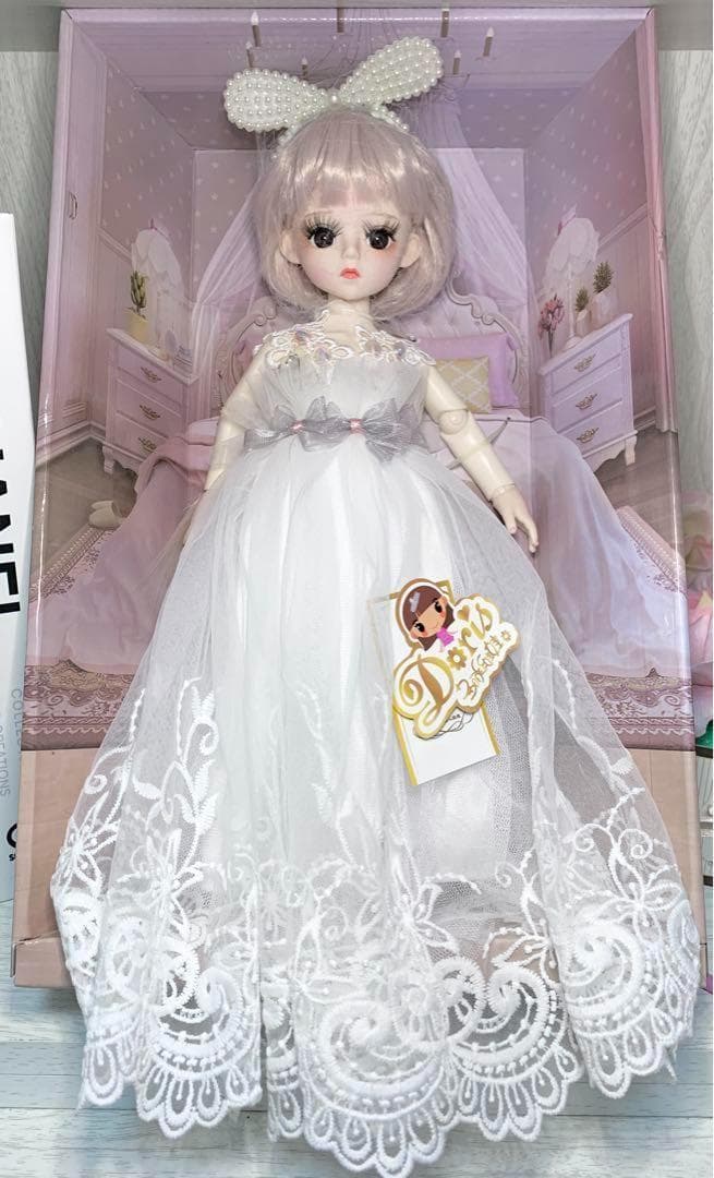 大人気フルセット BJD ドール 1/6 W Dress Girl 球体関節人形
