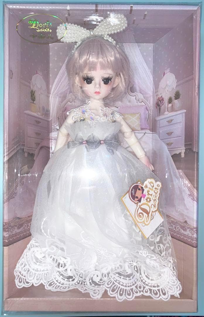 大人気フルセット BJD ドール 1/6 W Dress Girl 球体関節人形