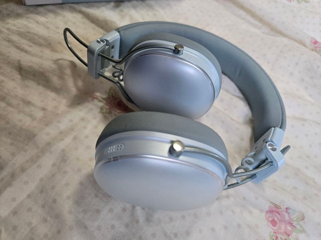 AVIOT Q1 ワイヤレスヘッドホン ブルー