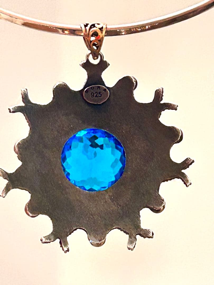 ★ロンドンブルー トパーズ ペンダントトップ　シルバー925