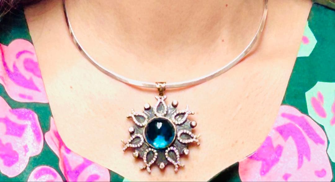 ★ロンドンブルー トパーズ ペンダントトップ　シルバー925