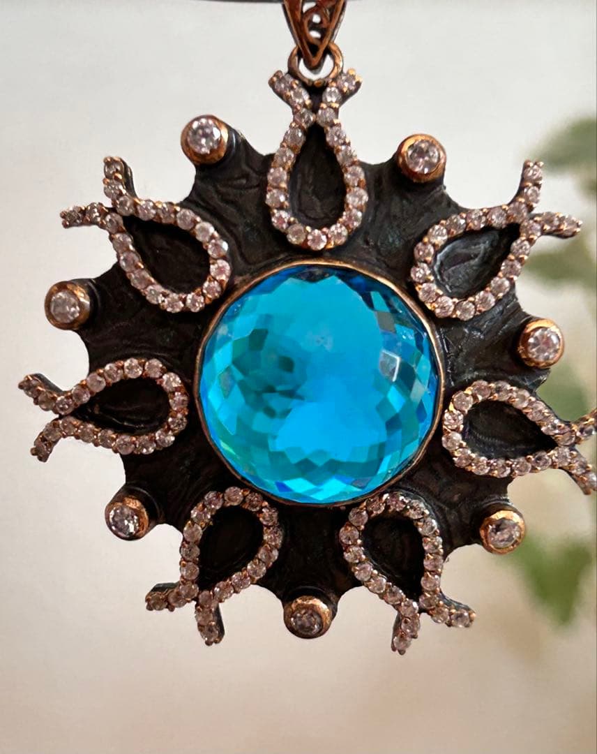 ★ロンドンブルー トパーズ ペンダントトップ　シルバー925