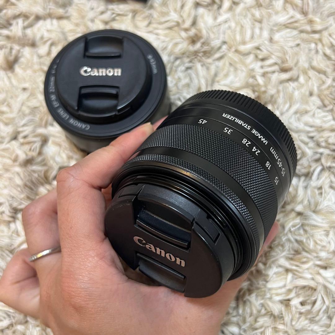Canon EOS M3 ミラーレス一眼 2本レンズ付き