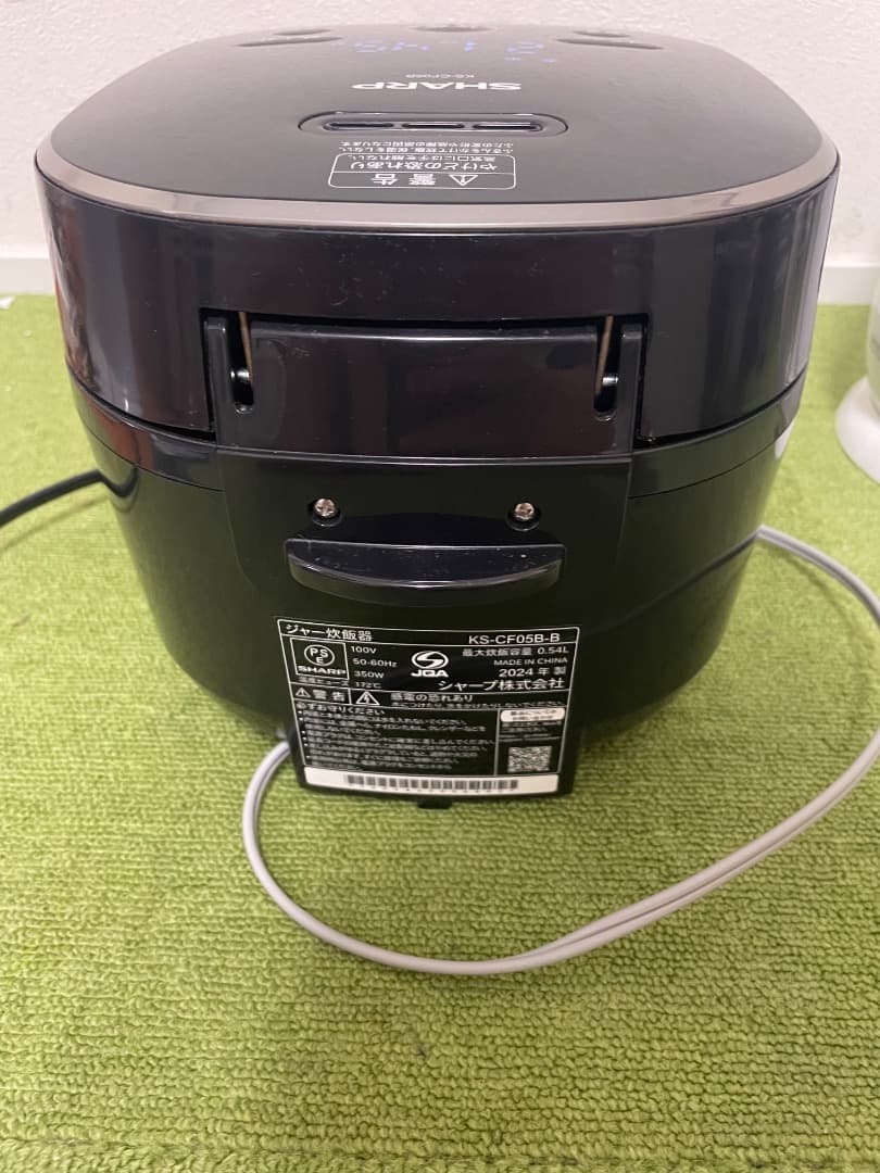 シャープ 炊飯器 2024年製 +ケーブルセット 3合 パン調理機能
