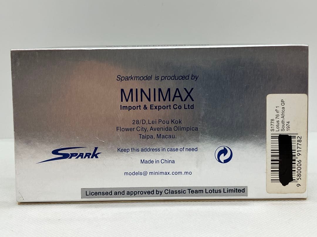 ★アウトレット★JPS ロータス 76★R.ピーターソン★1/43★タバコ仕様★