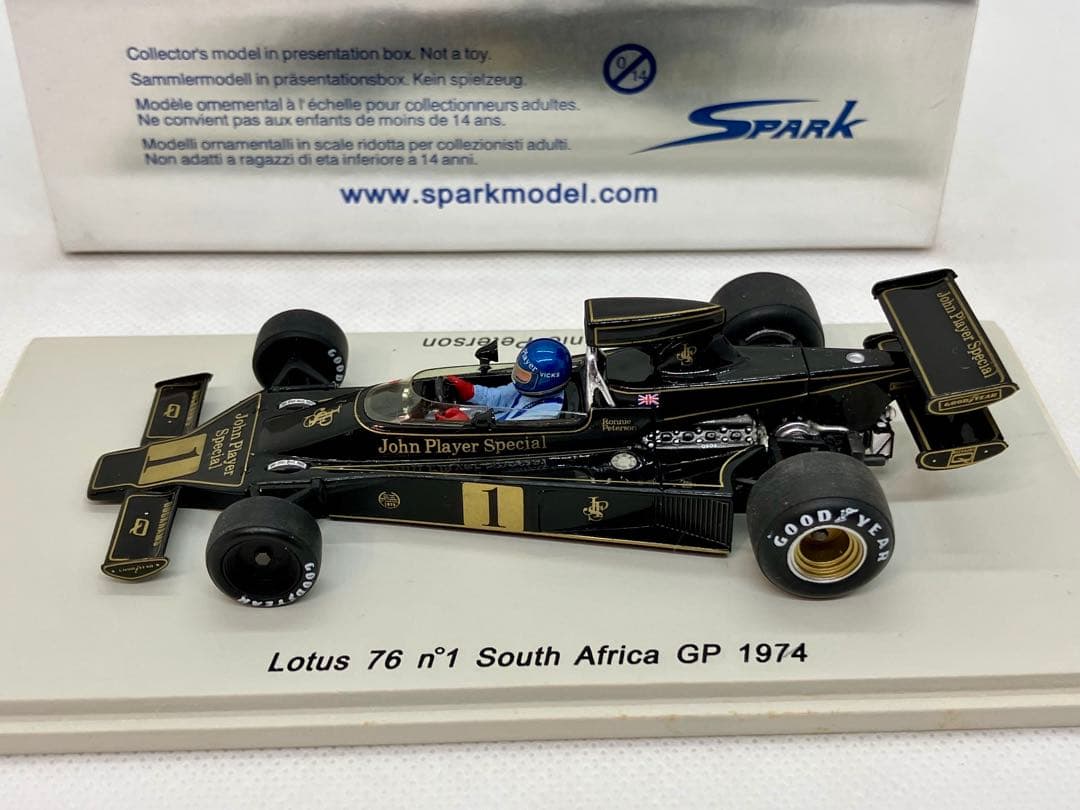★アウトレット★JPS ロータス 76★R.ピーターソン★1/43★タバコ仕様★