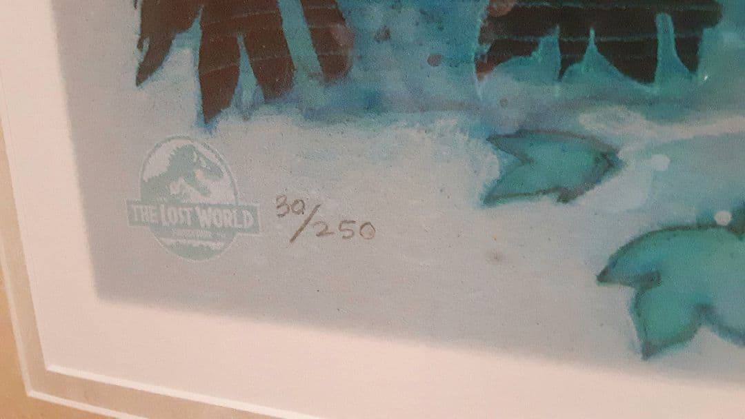 絵画　ドゥルー　ロストワールド　恐竜
