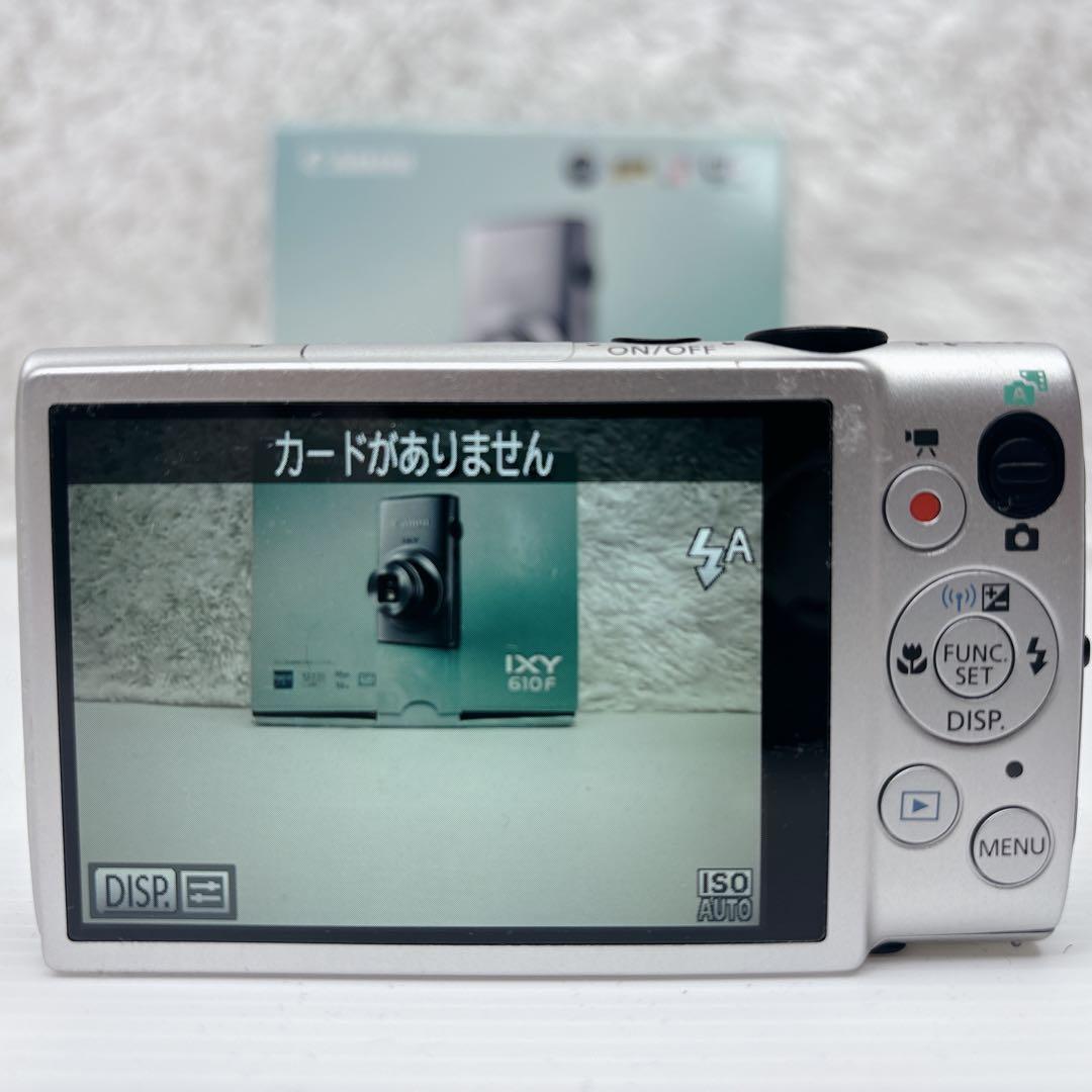 【美品】 Canon IXY 610F デジカメ デジタルカメラ 動作確認済み