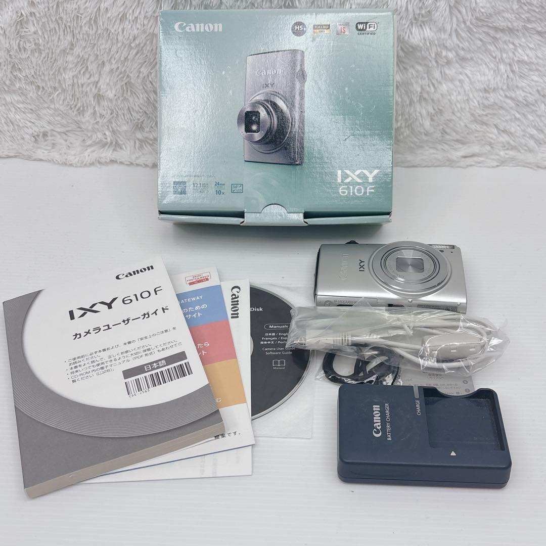 【美品】 Canon IXY 610F デジカメ デジタルカメラ 動作確認済み
