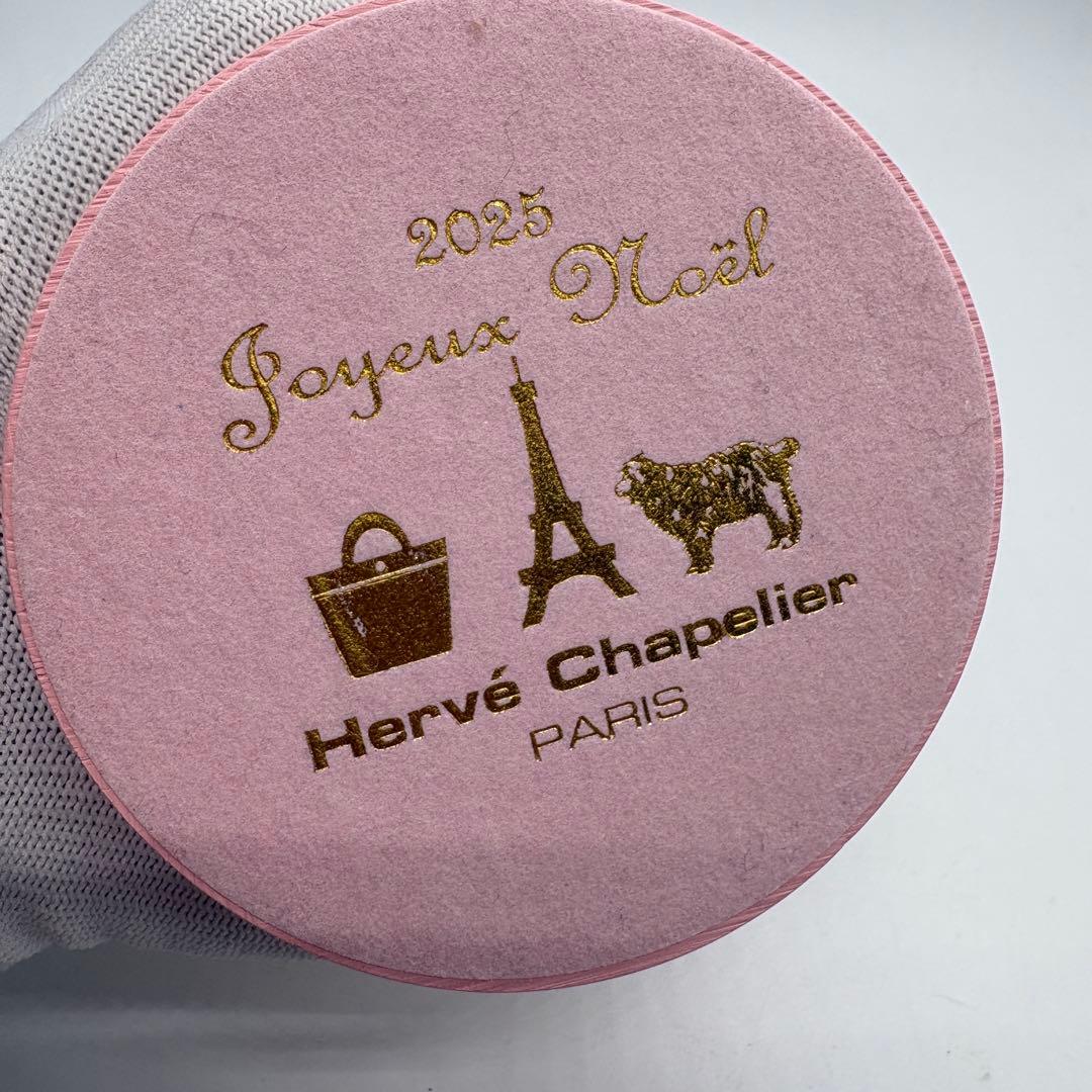 箱付　エルベシャプリエ ノベルティ スノードーム ピンク　2025　no.191