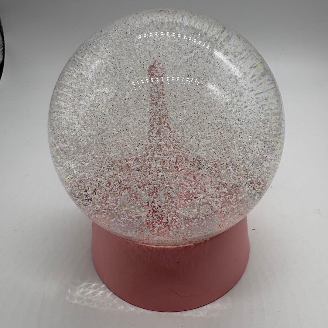 箱付　エルベシャプリエ ノベルティ スノードーム ピンク　2025　no.191