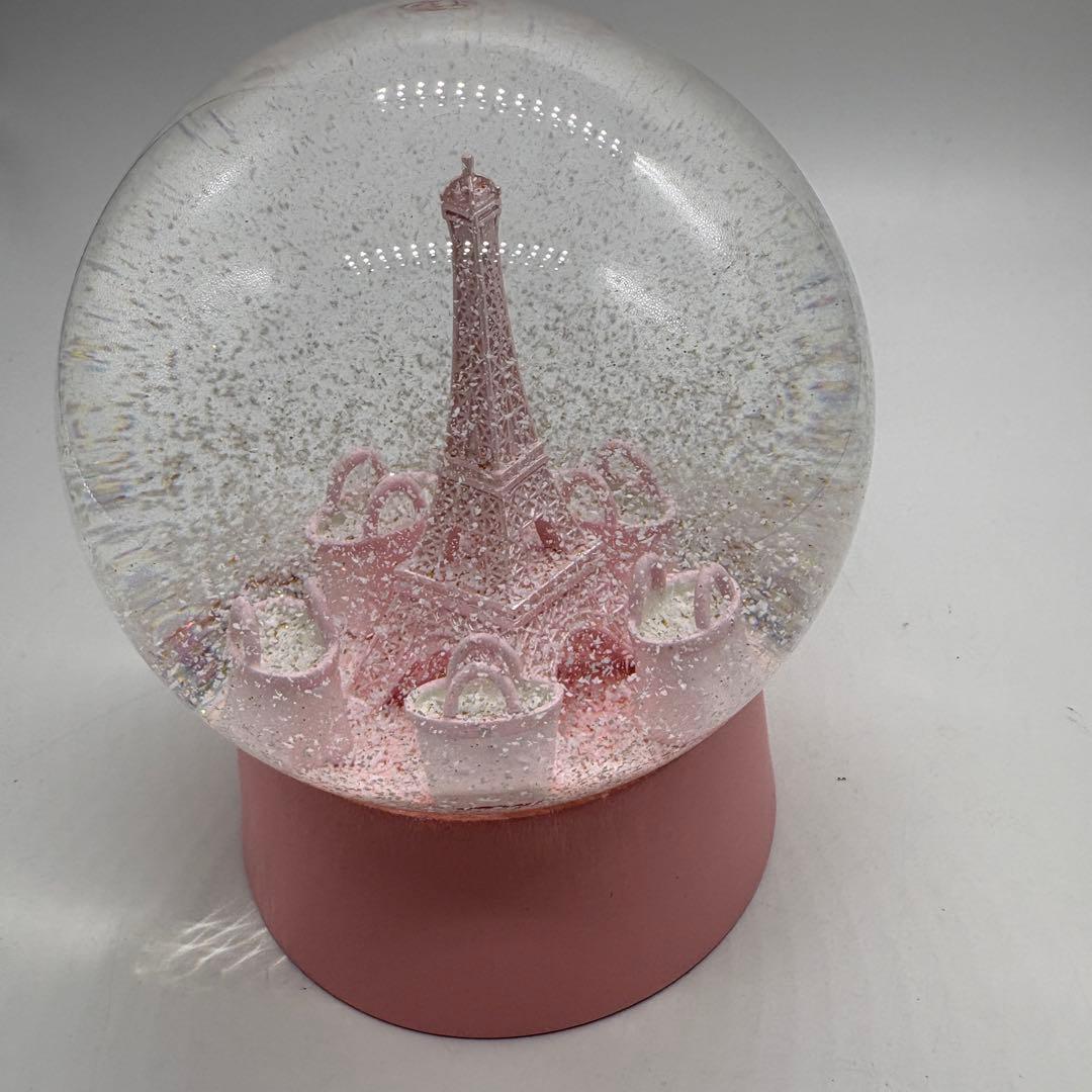 箱付　エルベシャプリエ ノベルティ スノードーム ピンク　2025　no.191