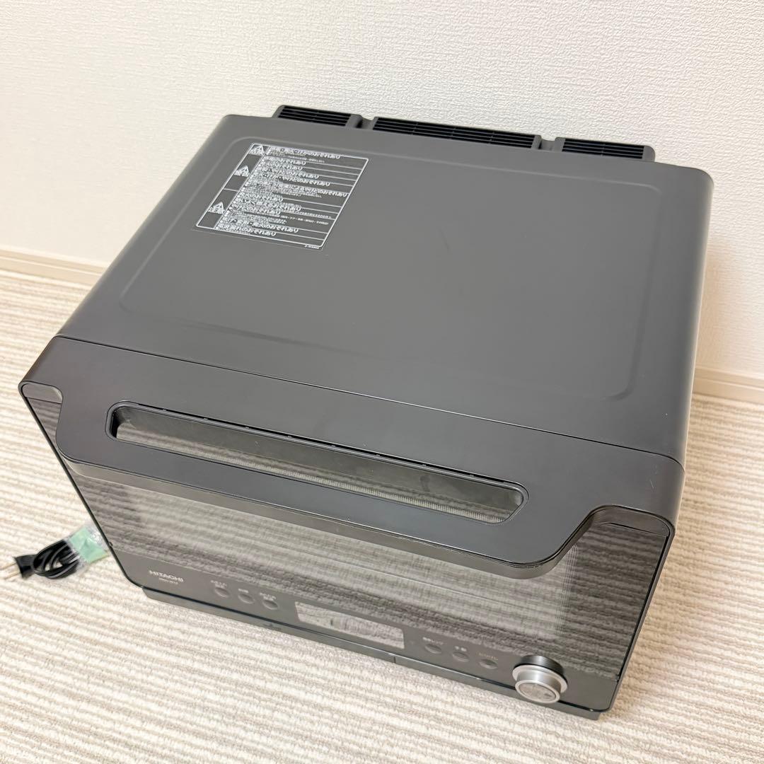 極美品✨ HITACHI オーブンレンジ MRO-W1Z 2022年製　ブラック