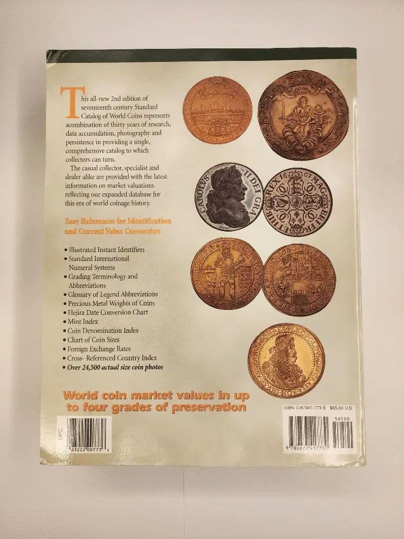 書 WORLD COINS 17th Century, 2nd Edition