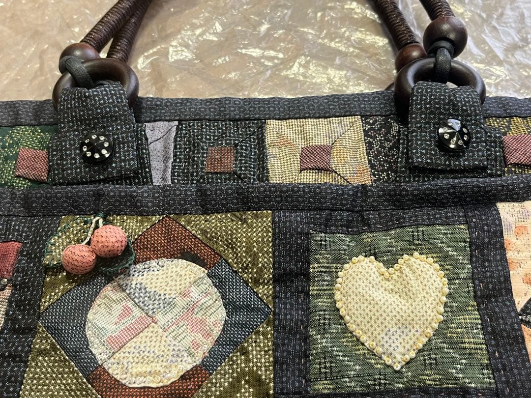 パッチワーク バッグ ハンドメイド