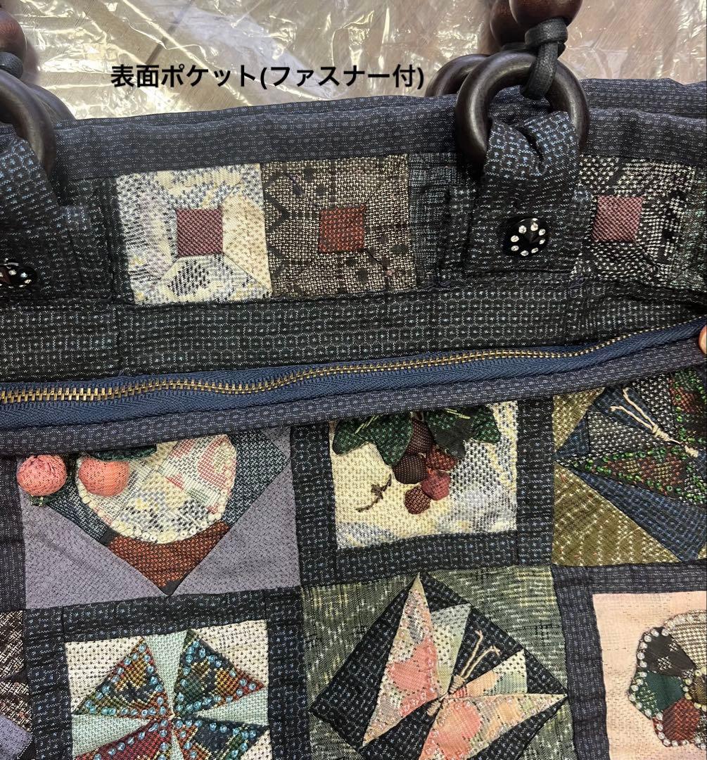 パッチワーク バッグ ハンドメイド