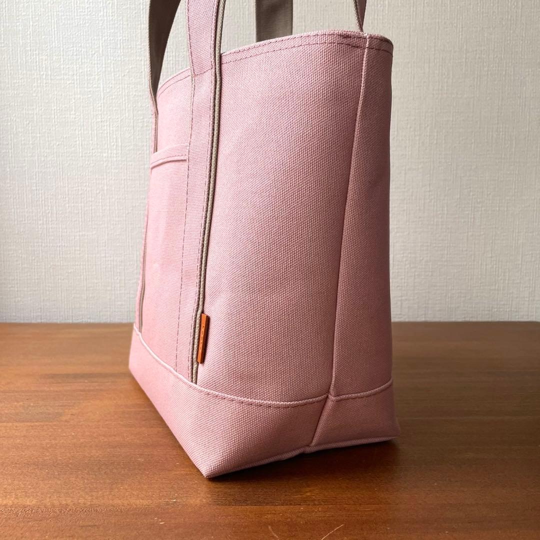 8号帆布トートバッグ(MT) スモーキーコーラル　ゆとまさ