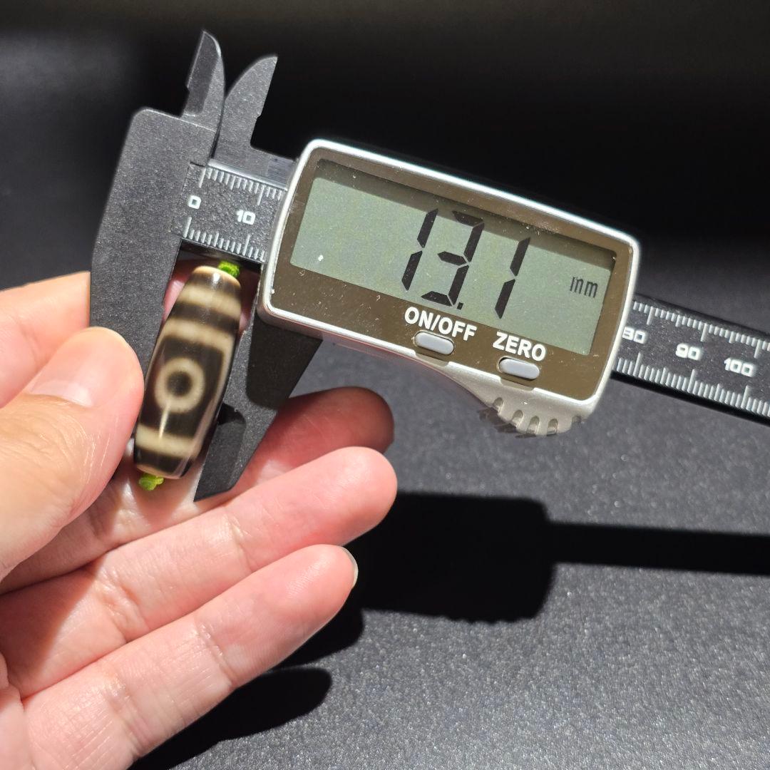 8 老礦天珠　二眼天珠　天珠　天然石　風水　御守　占い　ブレスレット　ネックレス