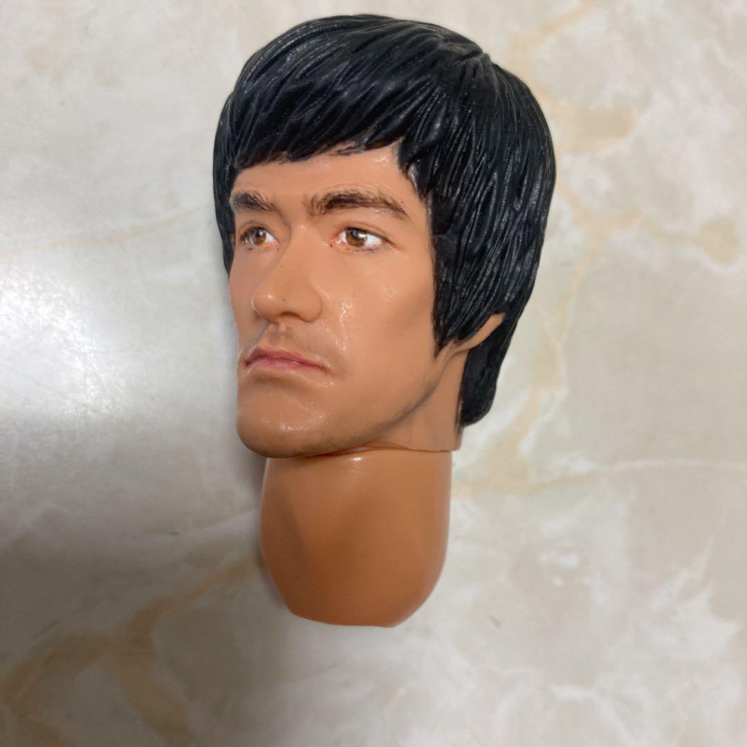 ブルース リー　メディコムトイ　カスタムヘッドのみ　カスタムペイント