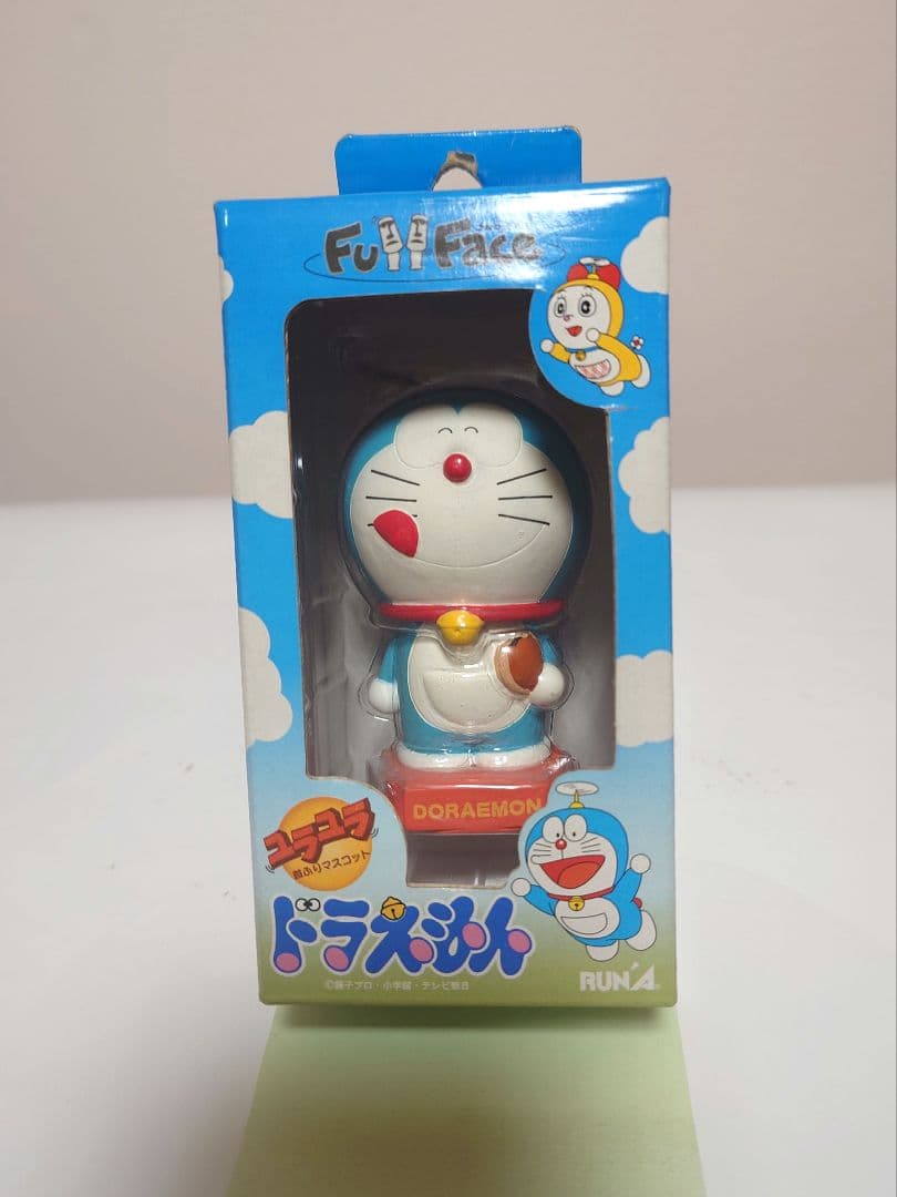 【激レア】ドラえもん　ユラユラ顔ふりマスコット（３種）
