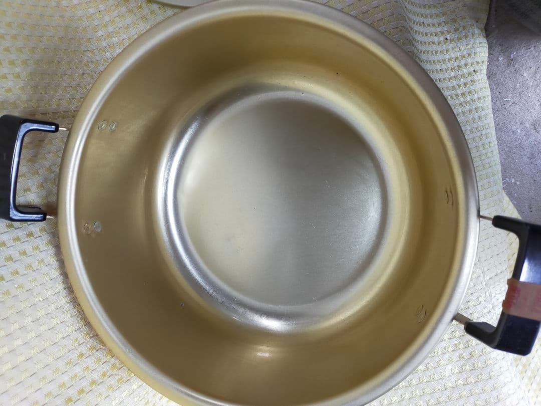 アルミニウム 蓚酸色大型両手鍋 26cm