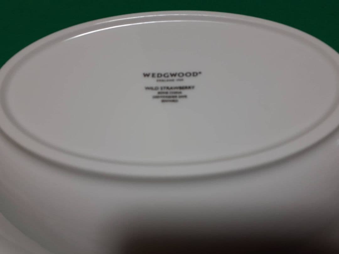  ワイルドストロベリー　オーバル　パスタ　２枚セット　深皿