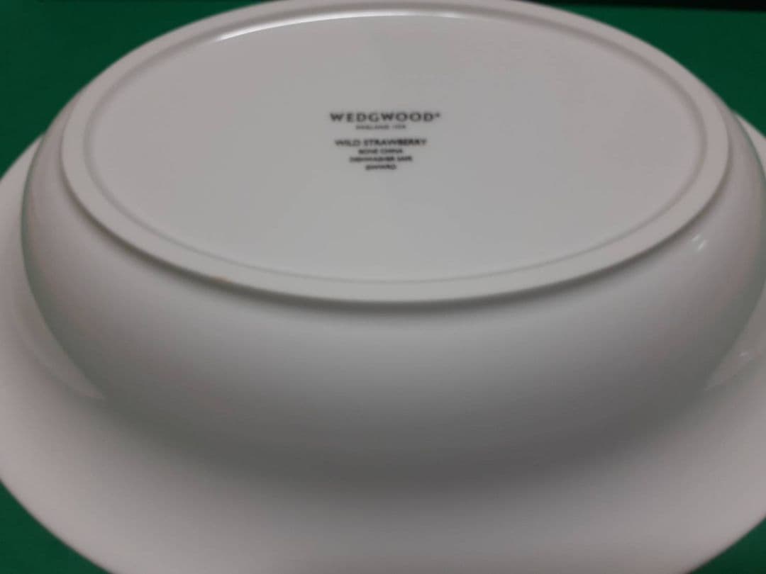  ワイルドストロベリー　オーバル　パスタ　２枚セット　深皿