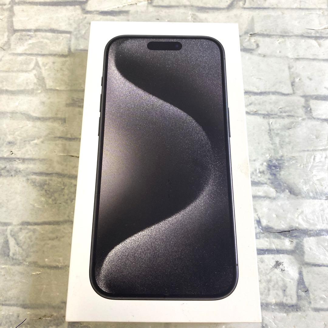 BT最大容量87%‼️iPhone 15 Proブラック256GB 本体美品