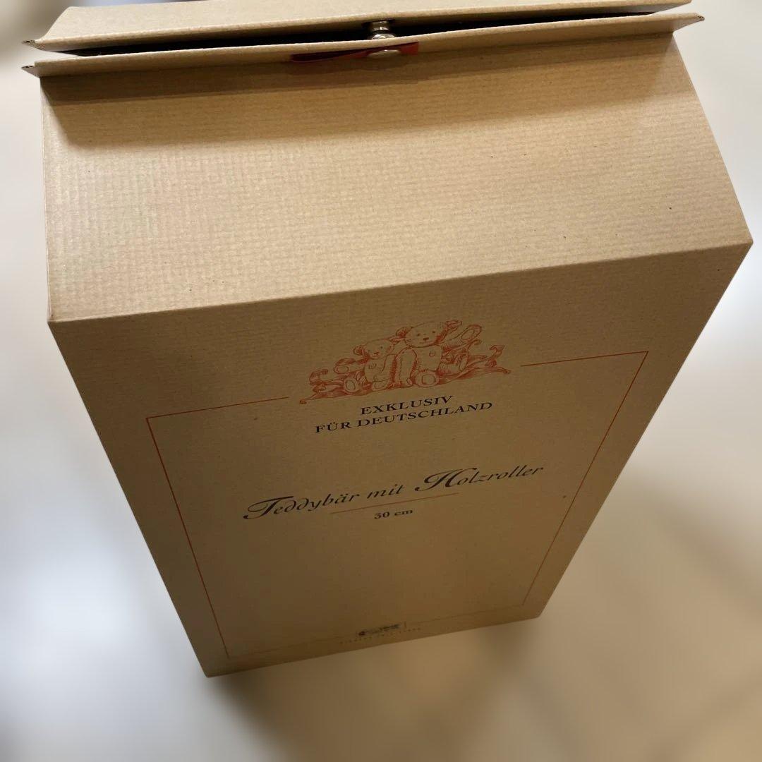 新品　シュタイフ Steiff テディベア Holzroller スクーター限定