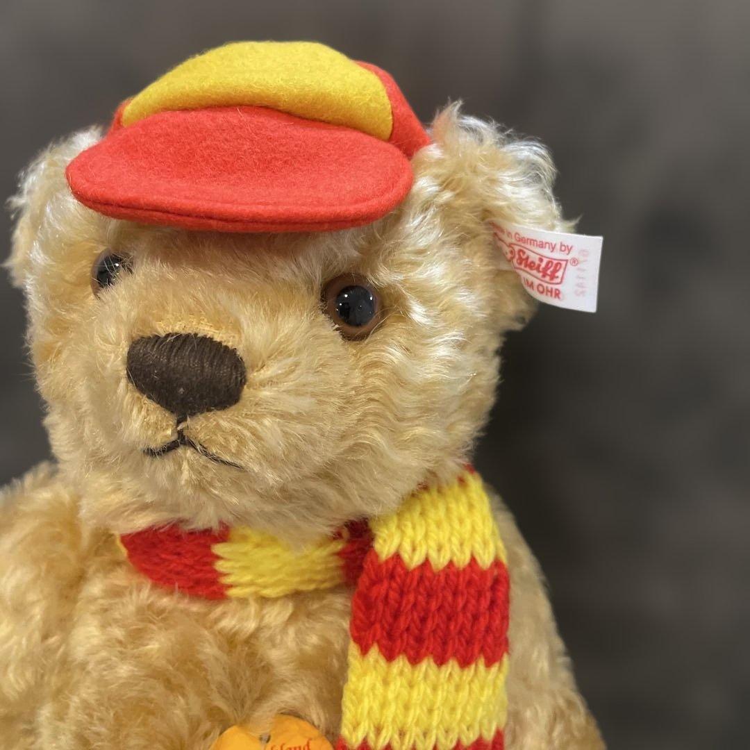新品　シュタイフ Steiff テディベア Holzroller スクーター限定