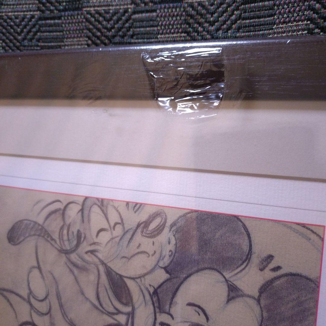 Disney・ミッキーマウス＆プルート複製原画