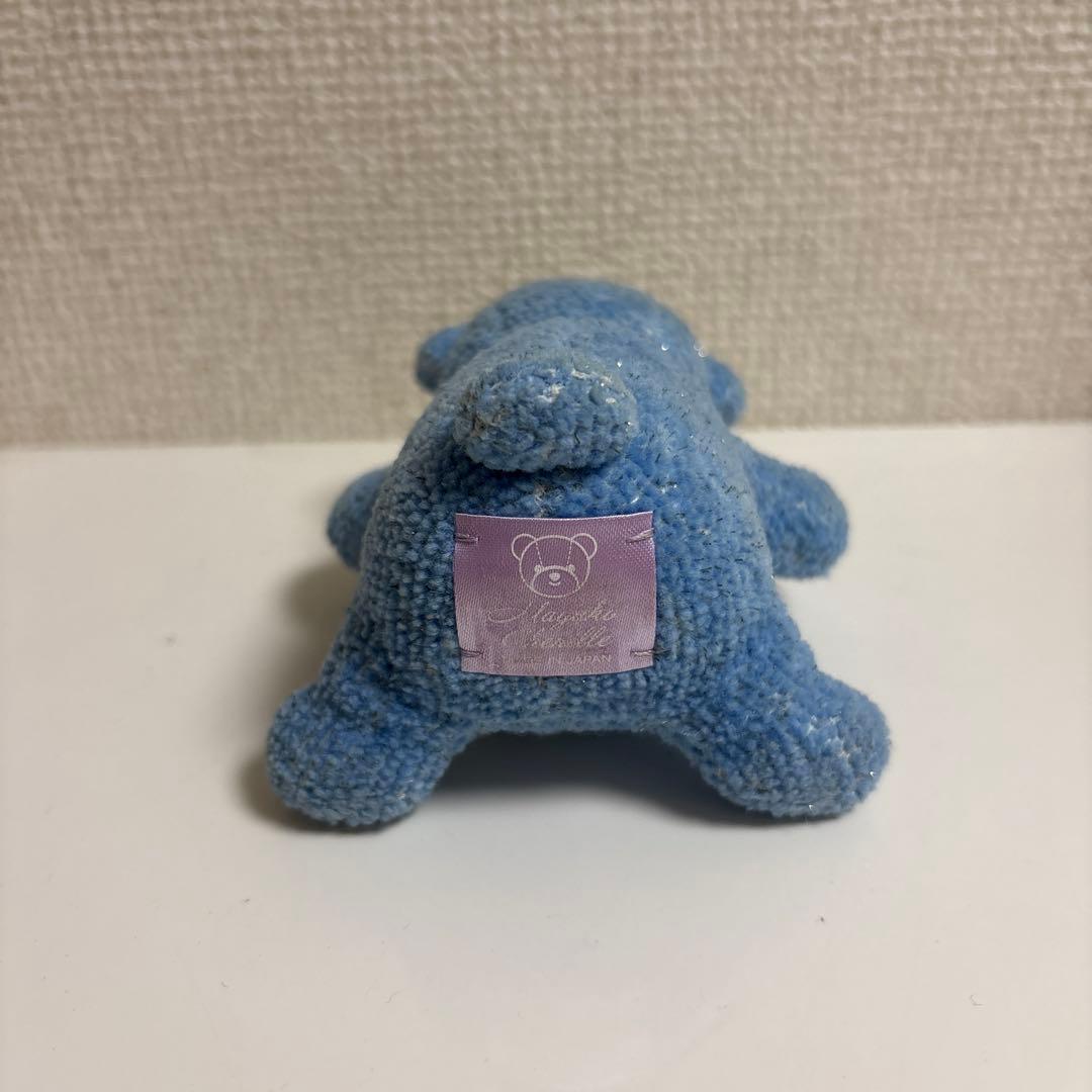 まゆこシェニール　シェニールベア　ブルー