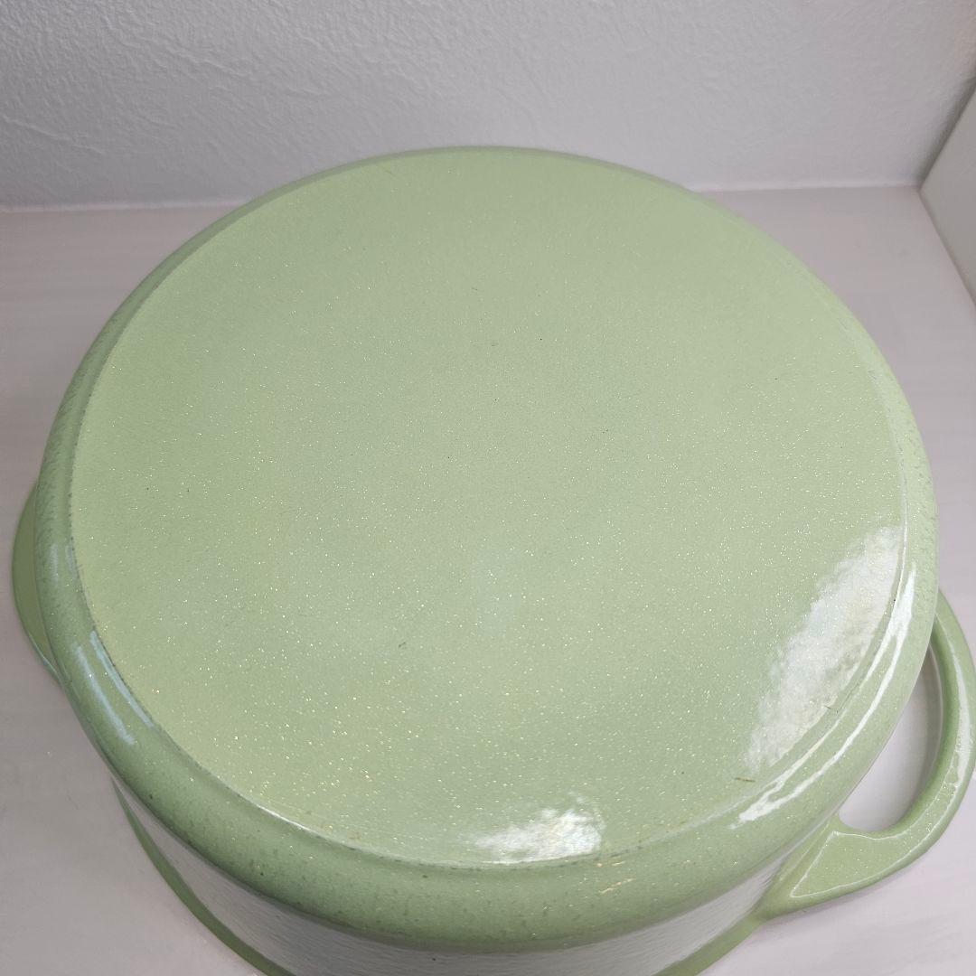 VERMICULARバーミキュラオーブンポットラウンド 22cm パールグリーン