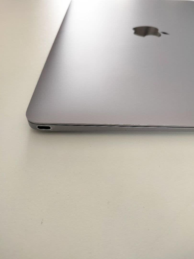 Apple MacBook12インチ　2017 スペースグレー 【難あり】