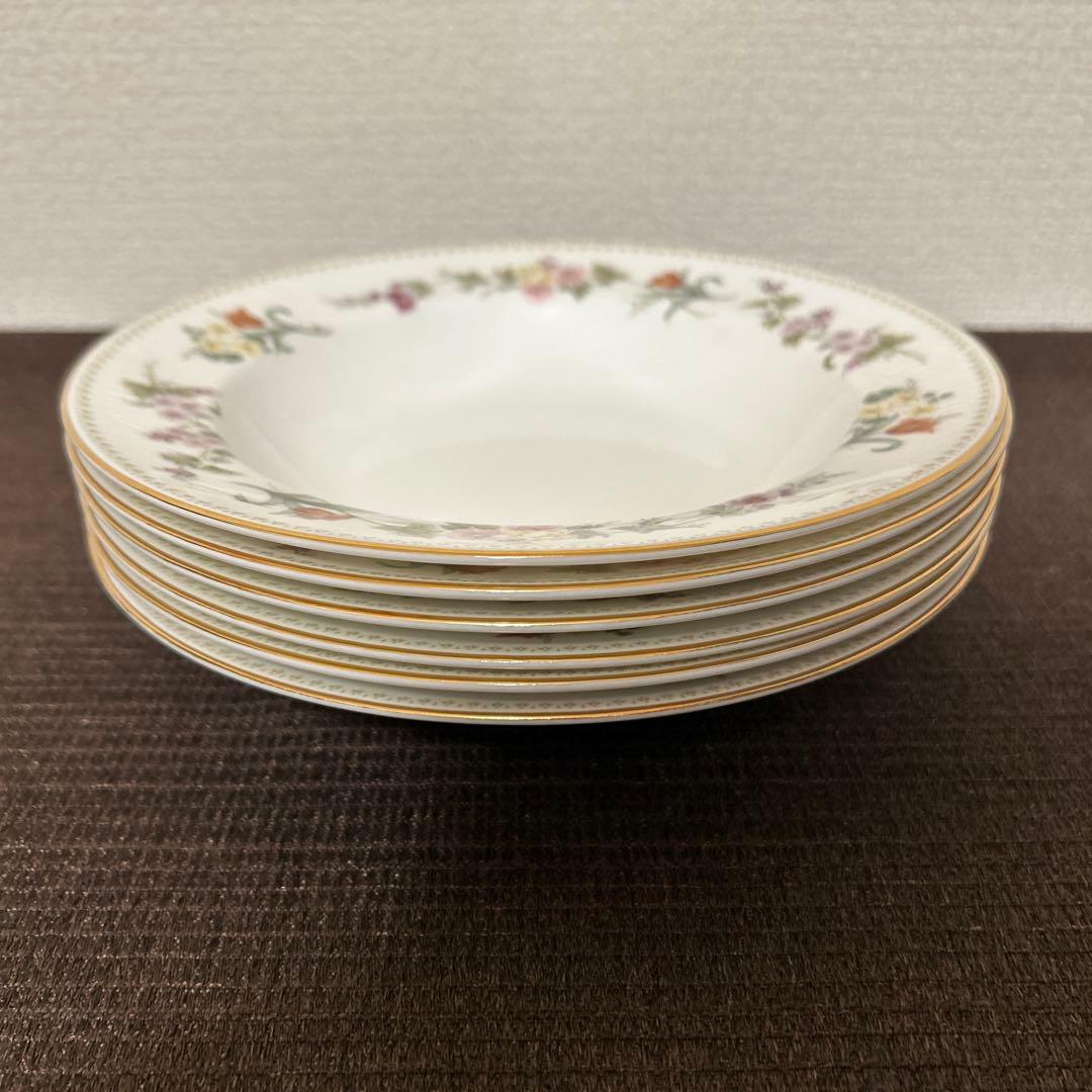 ウェッジウッド　ミラベル　スーププレート　ディナープレート